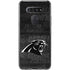 NFL Carolina Panthers Black & White LG K51/Q51 Clear Case