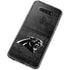 NFL Carolina Panthers Black & White LG K51/Q51 Clear Case