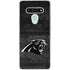 NFL Carolina Panthers Black & White LG Stylo 6 Clear Case