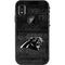 NFL Carolina Panthers Black & White LifeProof Fre iPhone Skin