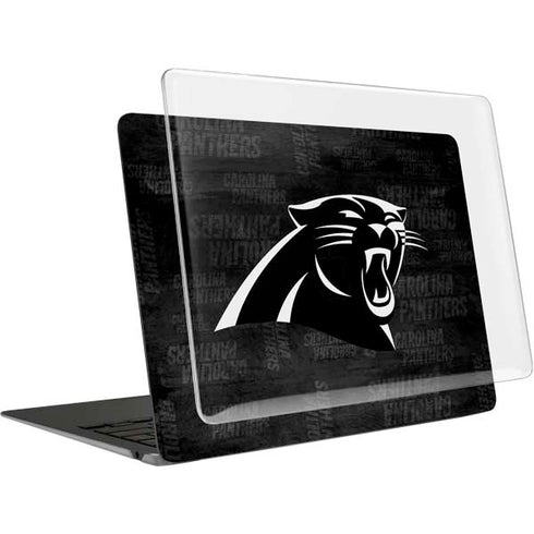 NFL Carolina Panthers Black & White MacBook Air 13in (2020) Case plus Skin