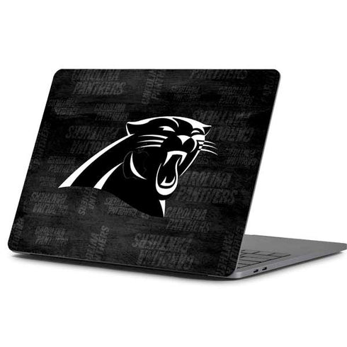 NFL Carolina Panthers Black & White Apple MacBook Pro 13-inch Skin