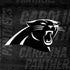 NFL Carolina Panthers Black & White Moto E5 Play Skin