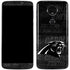 NFL Carolina Panthers Black & White Moto E5 Plus Skin
