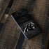 NFL Carolina Panthers Black & White Moto E5 Plus Skin