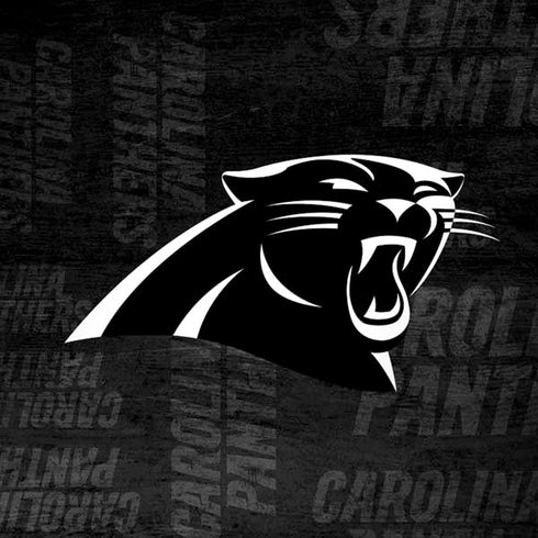 NFL Carolina Panthers Black & White Moto G6 Skin