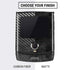 NFL Carolina Panthers Black & White Motorola RAZR Skin