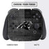 NFL Carolina Panthers Black & White Nintendo Switch Bundle Skin