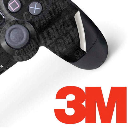 NFL Carolina Panthers Black & White PS4 Controller Skin