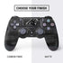 NFL Carolina Panthers Black & White PS4 Controller Skin