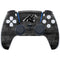 NFL Carolina Panthers Black & White PS5 Controller Skin