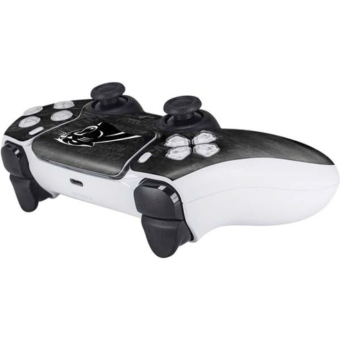 NFL Carolina Panthers Black & White PS5 Controller Skin
