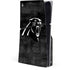 NFL Carolina Panthers Black & White PS5 Slim Disk Console Skin
