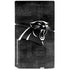 NFL Carolina Panthers Black & White PS5 Slim Disk Console Skin
