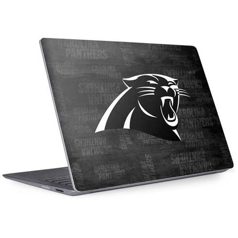 NFL Carolina Panthers Black & White Surface Laptop 2 Skin