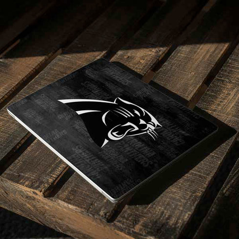 NFL Carolina Panthers Black & White Surface Laptop 2 Skin