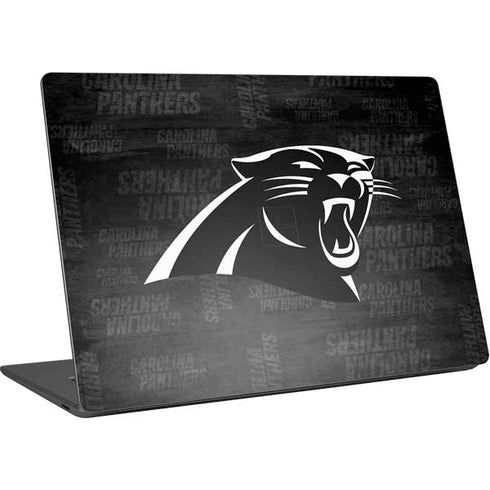 NFL Carolina Panthers Black & White Surface Laptop 4 15in Skin