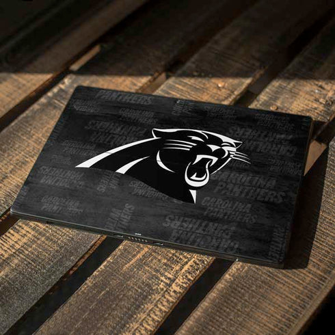 NFL Carolina Panthers Black & White Surface Pro 6 Skin