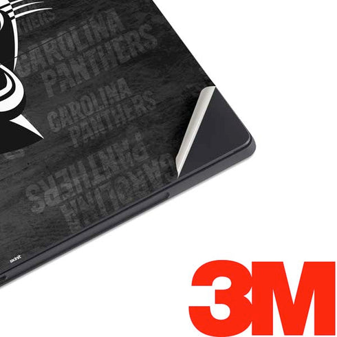 NFL Carolina Panthers Black & White Surface Pro 7 Skin