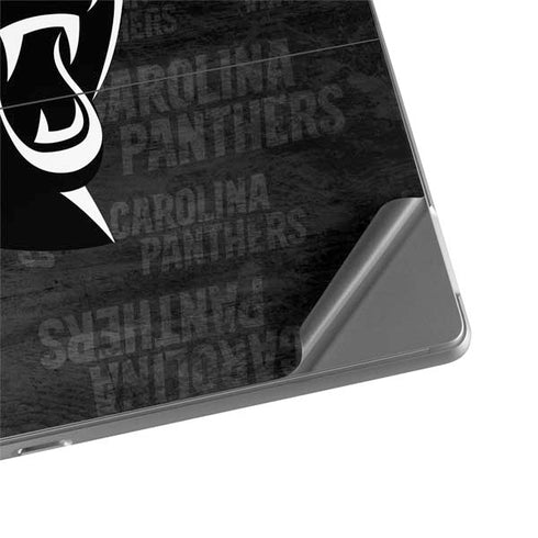 NFL Carolina Panthers Black & White Surface Pro 8 Skin