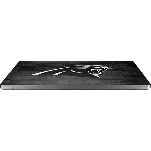 NFL Carolina Panthers Black & White Universal Laptop 13in (10.6 x 7.6in) Skin