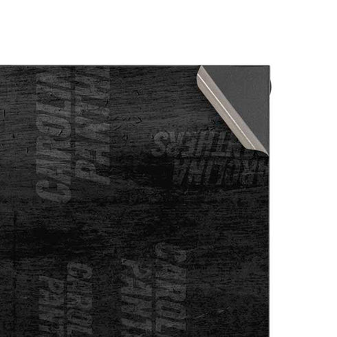 NFL Carolina Panthers Black & White Xbox Series X Console Skin