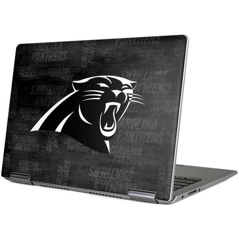 NFL Carolina Panthers Black & White Yoga 710 14in Skin