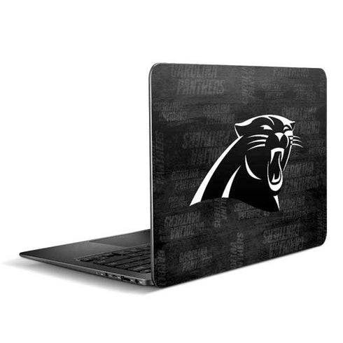 NFL Carolina Panthers Black & White Zenbook UX305FA 13.3in Skin