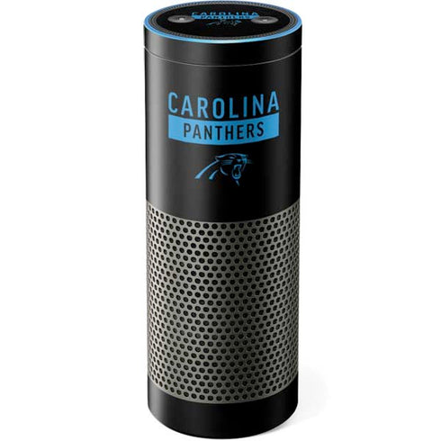 NFL Carolina Panthers Black Performance Series Amazon Echo Skin