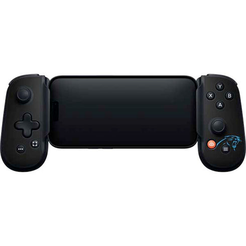 NFL Carolina Panthers Black Performance Series Backbone One for iPhone Game Controller Skin