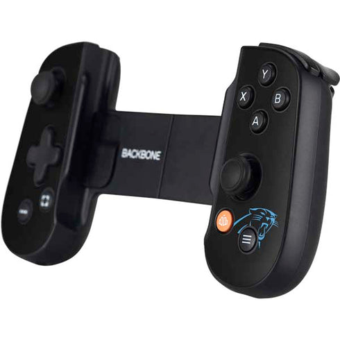 NFL Carolina Panthers Black Performance Series Backbone One for iPhone Game Controller Skin