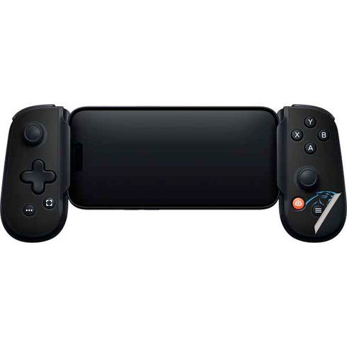 NFL Carolina Panthers Black Performance Series Backbone One for iPhone Game Controller Skin