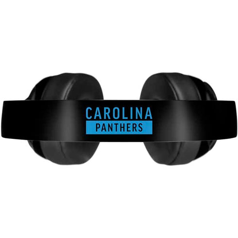NFL Carolina Panthers Black Performance Series Beats Solo Pro Skin