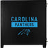 NFL Carolina Panthers Black Performance Series Corsair 4000D Tempered Glass Mid-Tower ATX Case Skin