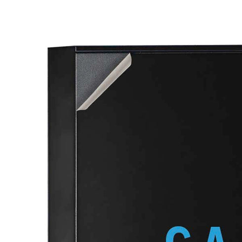 NFL Carolina Panthers Black Performance Series Corsair 4000D Tempered Glass Mid-Tower ATX Case Skin