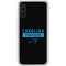 NFL Carolina Panthers Black Performance Series Galaxy A10e Clear Case