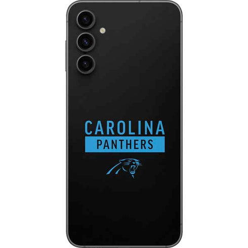 NFL Carolina Panthers Black Performance Series Galaxy A14 5G Skin