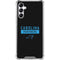 NFL Carolina Panthers Black Performance Series Galaxy A15 5G Clear Case