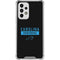 NFL Carolina Panthers Black Performance Series Galaxy A33 5G Clear Case