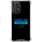 NFL Carolina Panthers Black Performance Series Galaxy A52 5G Clear Case