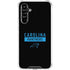 NFL Carolina Panthers Black Performance Series Galaxy A54 5G Clear Case