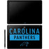 NFL Carolina Panthers Black Performance Series Galaxy Book 12in Skin