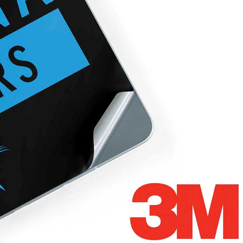 NFL Carolina Panthers Black Performance Series Galaxy Book 12in Skin