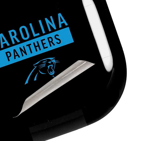 NFL Carolina Panthers Black Performance Series Galaxy Buds Pro Skin
