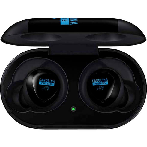 NFL Carolina Panthers Black Performance Series Galaxy Buds Skin