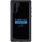 NFL Carolina Panthers Black Performance Series Galaxy Note 10 Waterproof Case