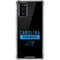 NFL Carolina Panthers Black Performance Series Galaxy Note20 5G Clear Case