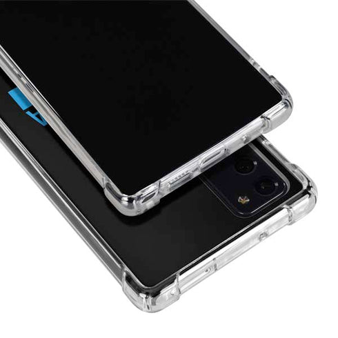 NFL Carolina Panthers Black Performance Series Galaxy Note20 5G Clear Case