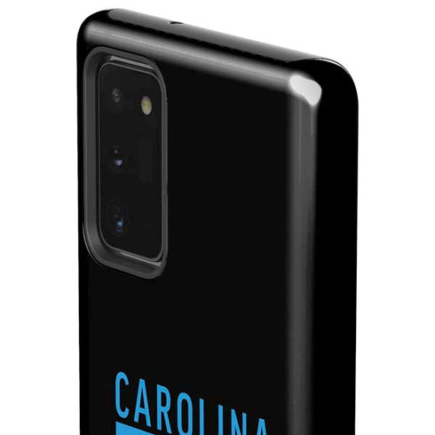 NFL Carolina Panthers Black Performance Series Galaxy Note20 5G Pro Case
