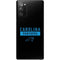 NFL Carolina Panthers Black Performance Series Galaxy Note20 5G Skin
